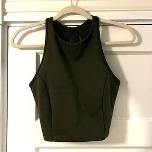 All in Motion Olive Workout Top